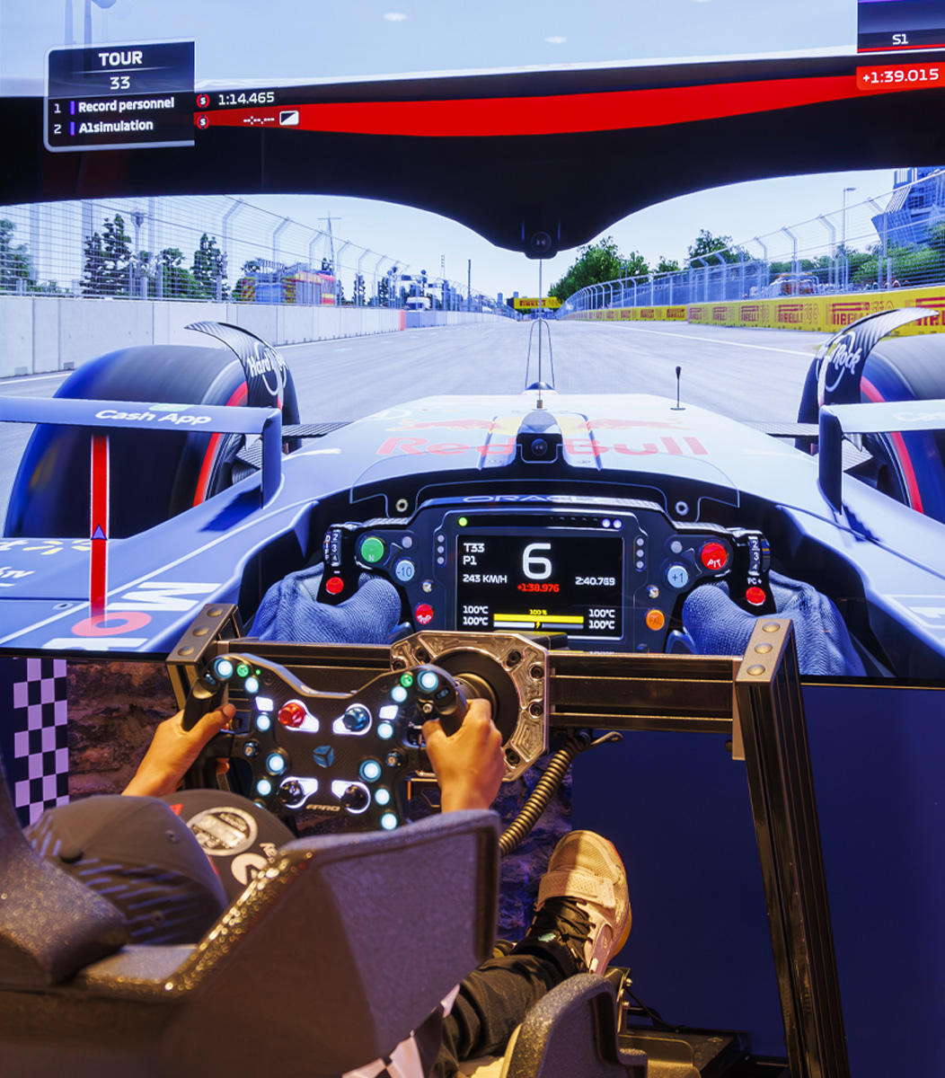 Simulateur F1 à partir de 7000$ | A1 Simulation Powered by Parro Info